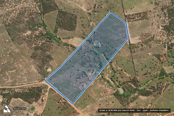 Imagem de satélite de SITIO ÁGUA BRANCA - SITIO AGUA BRANCA ? AREA 01 em Afrânio - PE