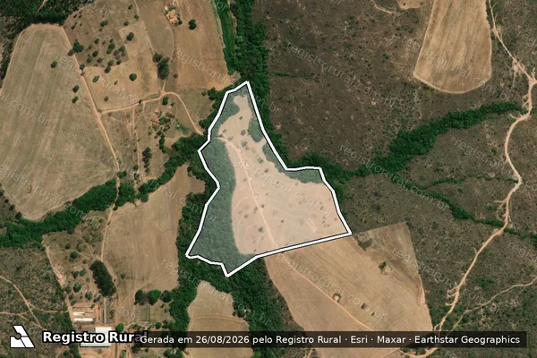 Imagem de satélite de FAZENDA DUAS PONTES - Parcela 04 em Coromandel - MG