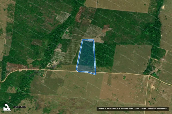 Imagem de satélite de Fazenda Vitoria II - Parte 2 em Bonito - PA