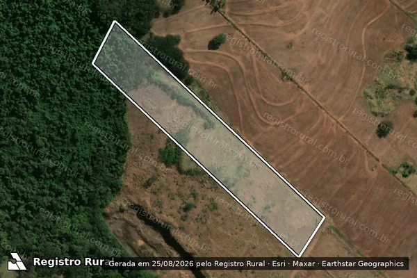 Imagem de satélite de LOTE N° 335-REM-A - LOTE 335-REM-A-2 em Paranavaí - PR