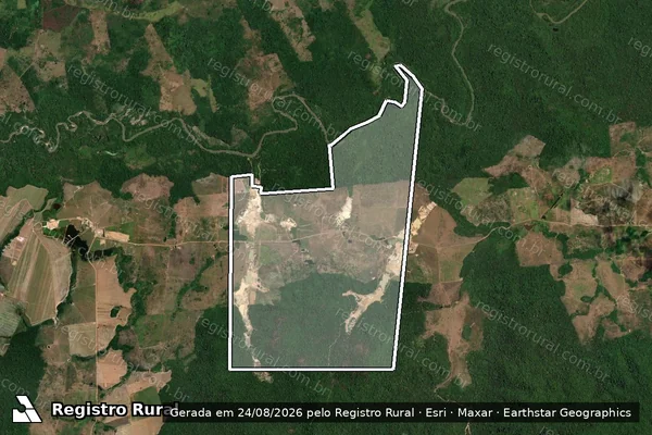 Imagem de satélite de FAZENDA SANTA TEREZA - Parte II em São Félix do Xingu - PA