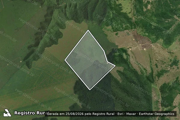 Imagem de satélite de FAZENDA BOA ESPERANCA VII - Parte 1 em Bom Jardim - MA