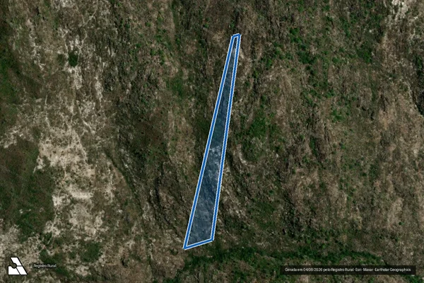 Imagem de satélite de FAZENDA PAI INÁCIO - Parte 5 em Grão Mogol - MG