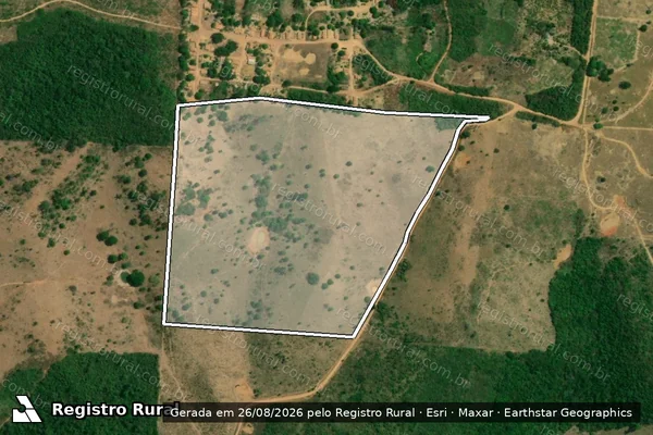 Imagem de satélite de Lote 403-Fazenda Santana-P. A. Açai - Lote 403 em Açailândia - MA