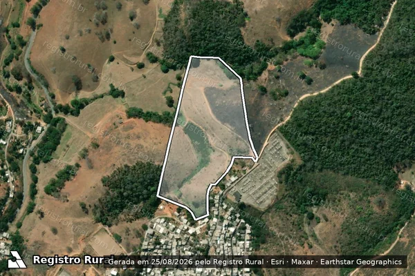 Imagem de satélite de Minha Área - Parte 1 em Cachoeiro de Itapemirim - ES