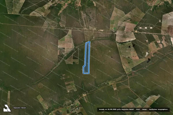 Imagem de satélite de Estância Buriti - Estância Buriti ? Gleba B em Catolândia - BA