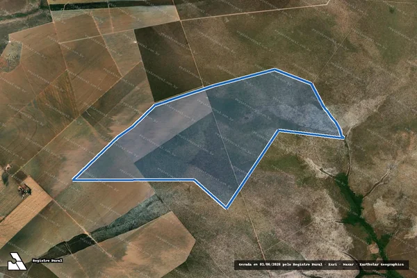 Imagem de satélite de FAZENDA PE DO MORRO – GLEBA LAGEADO DA DATA MORROS em Alto Parnaíba - MA