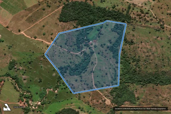 Imagem de satélite de FAZENDA ENGENHO DE SANTANA - GLEBA 01 em Hidrolina - GO