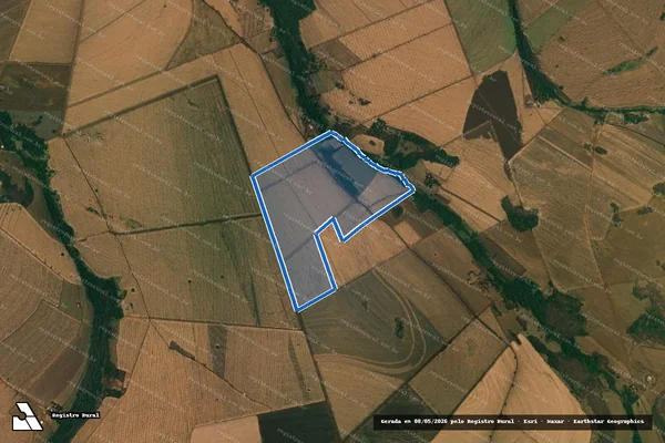 Imagem de satélite de FAZENDA DIONIZIO - Parte 1 em Bom Jesus de Goiás - GO