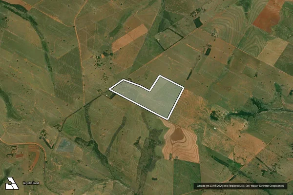 Imagem de satélite de Estancia LG - Parcela 1 em Piquerobi - SP