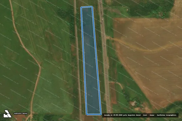 Imagem de satélite de PA ALVORADA / Lote 1 - Lote 1C em Júlio de Castilhos - RS