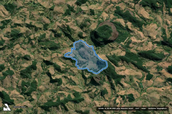 Imagem de satélite de FAZENDA DO PANGARITO - Parcela 1 em Eugenópolis - MG