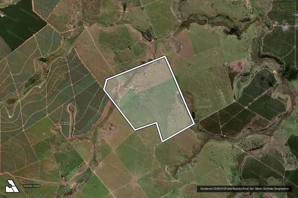 Imagem de satélite de FAZENDA JANDOICA - Parte 1 em Lajedão - BA