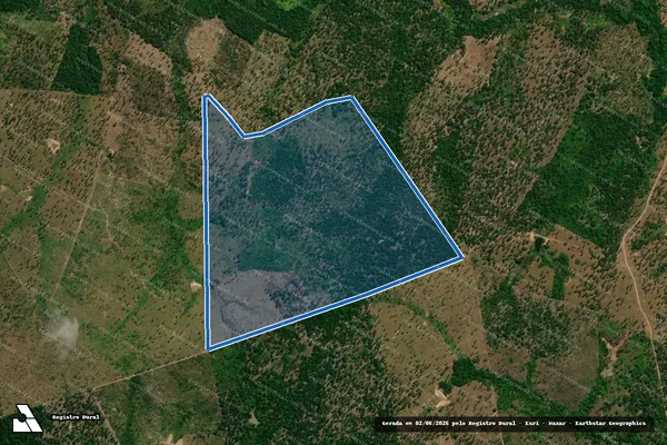 Imagem de satélite de FAZENDA SÃO FRANCISCO - em Governador Newton Bello - MA