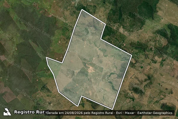 Imagem de satélite de FAZENDA MARANATA - Parcela 1 em Grajaú - MA