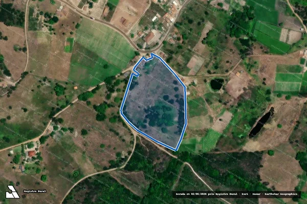 Imagem de satélite de SITIO CAJAIBA - SITIO CAJAIBA em Itabaiana - SE