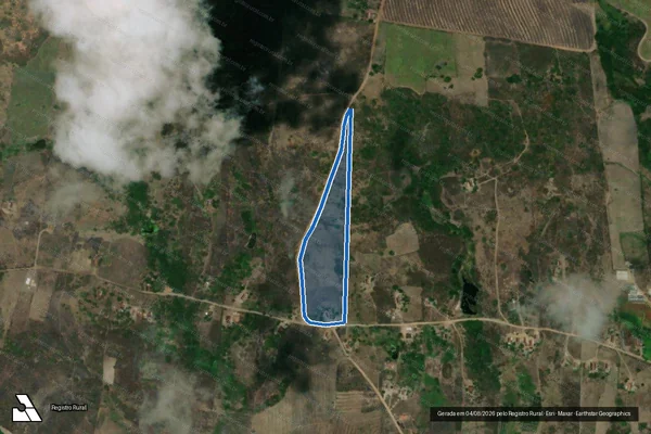 Imagem de satélite de LOTE 10 - PA DONA HELENA - LOTE 10A em Cruz do Espírito Santo - PB