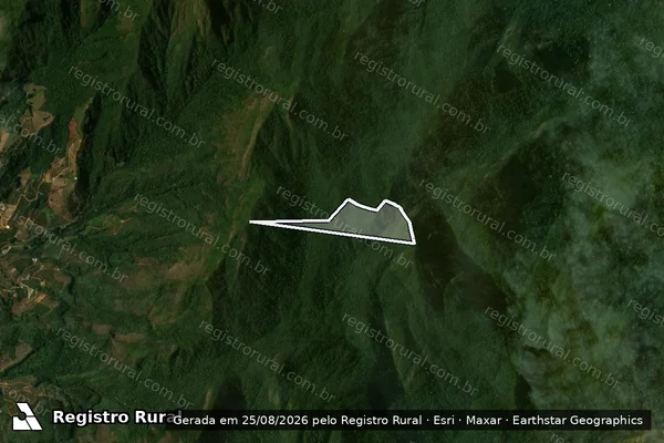 Imagem de satélite de Limo Verde - GLEBA B em Divino de São Lourenço - ES