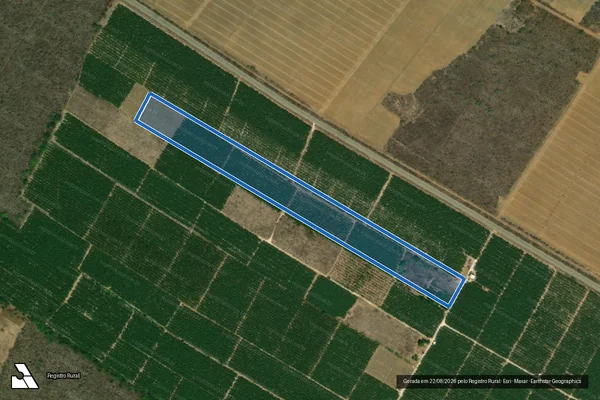 Imagem de satélite de SITIO CAJUEIRO - LOTE 2A em Limoeiro do Norte - CE