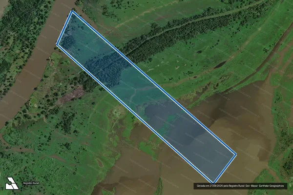 Imagem de satélite de SÍTIO SÃO LOURENÇO - SÍTIO SÃO LOURENÇO em Oriximiná - PA