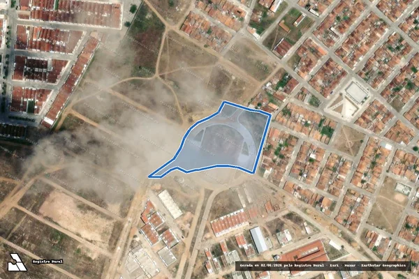 Imagem de satélite de SITIO BARRADO - SITIO FAZENDA GRANDE em Itabaiana - SE