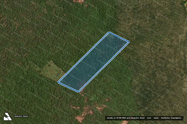 Imagem de satélite de PROJETO DE ASSENTAMENTO MAÍSA ? LOTE 831 - Parte 1 em Baraúna - RN