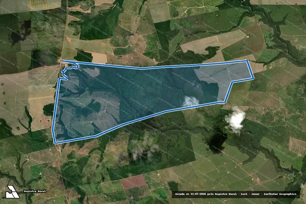 Imagem de satélite de FAZENDA RANCHO KING-PARTE 01 em Açailândia - MA