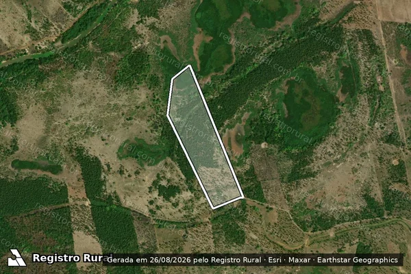 Imagem de satélite de FAZENDA PURAQUÉ - Parte 11 em Bacabal - MA