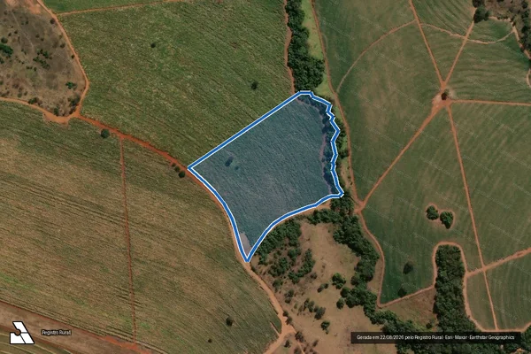 Imagem de satélite de FAZENDA LAGOA, MONTE CARMELO OU PEDROSO - Gleba 09-B em Sacramento - MG