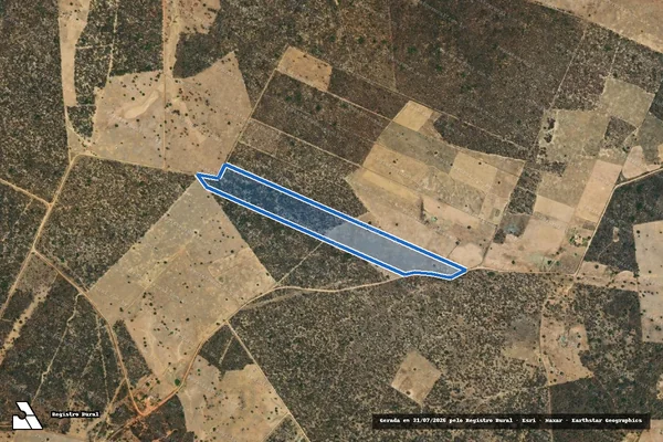 Imagem de satélite de Sitio Chapada Do Cajueiro - Parte 6 em Afrânio - PE