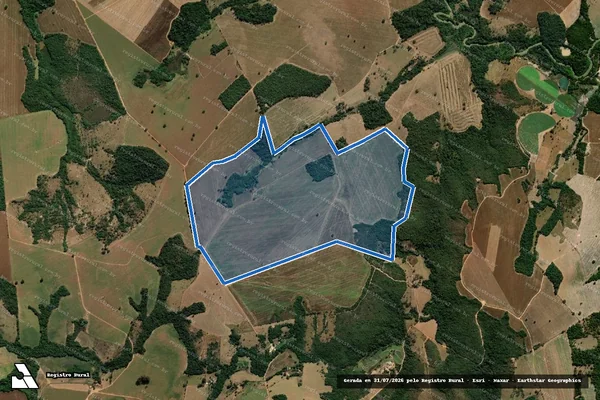 Imagem de satélite de FAZENDA SANTA BARBARA - Parte 1 em Vianópolis - GO