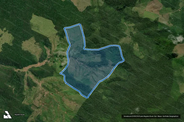 Imagem de satélite de Fazenda Tucuman - Fazenda Tucuman em Marajá do Sena - MA