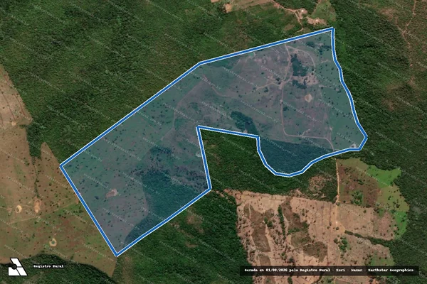 Imagem de satélite de LOTE 06-I, LOT° SÃO JORGE / Parte 1 em Paraíso do Tocantins - TO