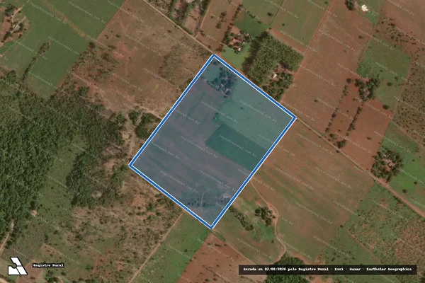 Imagem de satélite de LOTE 41 DO PROJETO DE ASSENTAMENTO BOA VISTA - LOTE 41 DO PA BOA VISTA em Padre Bernardo - GO