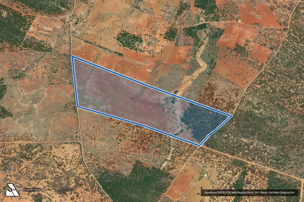 Imagem de satélite de FAZENDA UMBUZEIRÃO - 001 em São Gabriel - BA