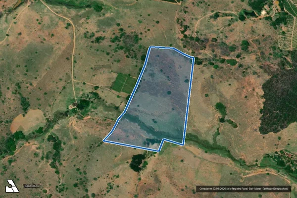 Imagem de satélite de Sítio Ligeiro I - Sítio Ligeiro I em Ubaporanga - MG