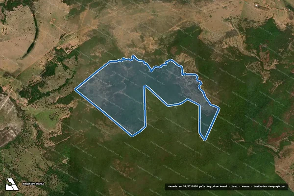 Imagem de satélite de FAZENDA GALHEIRO DE CIMA - Parte 1 em Piranhas - GO