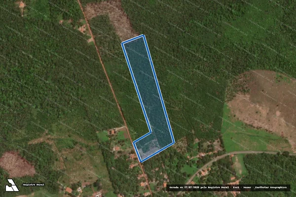 Imagem de satélite de GLEBA SÃO VICENTE - Parte 12 em Teresina - PI