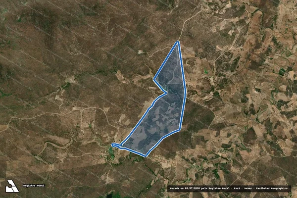 Imagem de satélite de FAZENDA MARAVILHA - LOTE 3 em Choró - CE