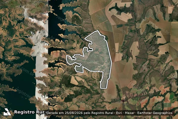 Imagem de satélite de Fazenda Fênix - Gleba 01 em Catalão - GO