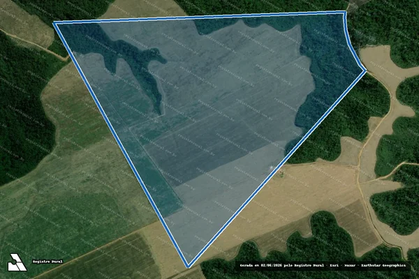 Imagem de satélite de FAZENDA PRESENTE DE DEUS - FAZENDA PRESENTE DE DEUS em Rondon do Pará - PA