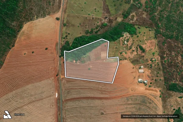 Imagem de satélite de Chácara Renascer / 01 - Parte 01 em Palmeirópolis - TO