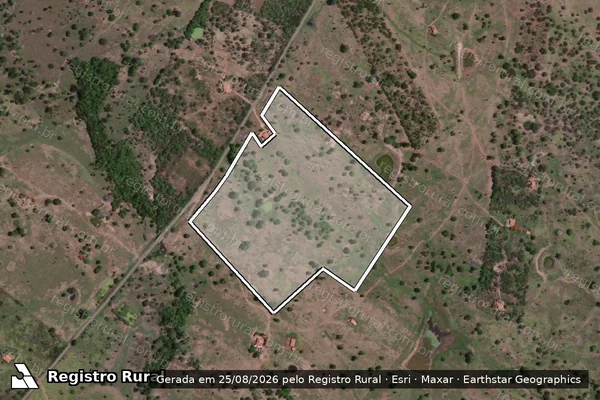 Imagem de satélite de FAZENDA SANTA MARIA - Parte 1 em Anguera - BA