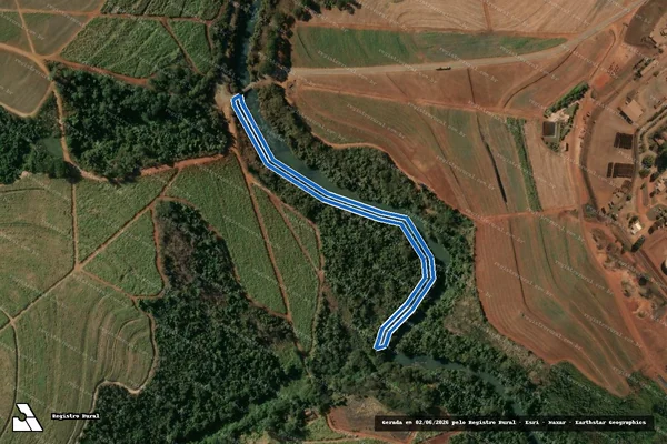 Imagem de satélite de FAZENDA LAGOA FORMOSA - PARTE 7 em Vargem Grande do Sul - SP