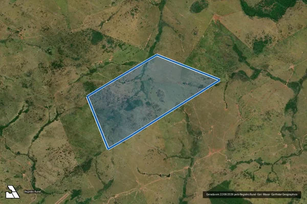 Imagem de satélite de Estancia Vitória Régia / Parcela 1 em Rio Branco - MT