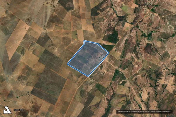 Imagem de satélite de Fazenda Sertaneja - Fazenda Sertaneja II em São Domingos - GO