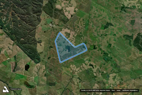 Imagem de satélite de Capão da Fonte ? Ausani II - Ausani II em Pantano Grande - RS