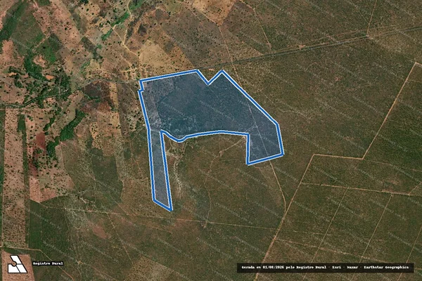 Imagem de satélite de Fazenda Canoas - Parte 1 em Ubaí - MG