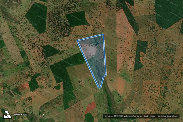 Imagem de satélite de Fazenda Nhanduty - PARTE 2 em Guia Lopes da Laguna - MS