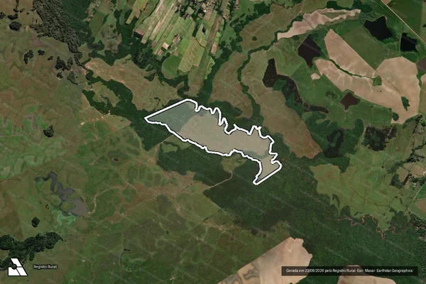 Imagem de satélite de Agropecuária Boqueirão - Parcela 1 em Passo do Sobrado - RS